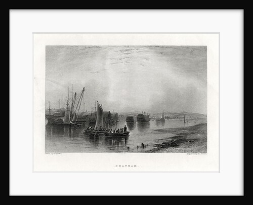 Chatham, Kent by E Finden