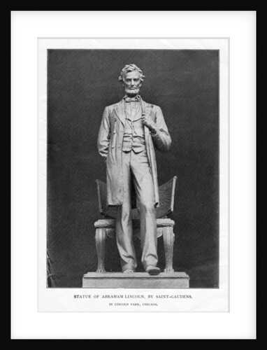 Statue of Abraham Lincoln, Lincoln Park, Chicago by Augustus Saint-Gaudens