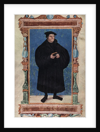 Martin Luther, German theologian and Augustinian monk by Anonymous