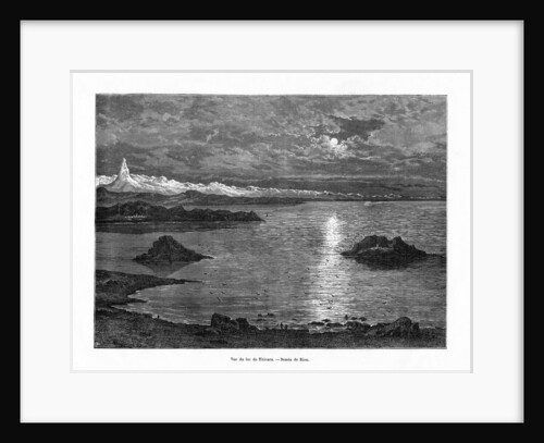 Lake Titicaca, South America by Edouard Riou