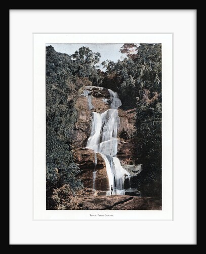 Waterfall in Tijuca, Rio de Janeiro, Brazil by Anonymous