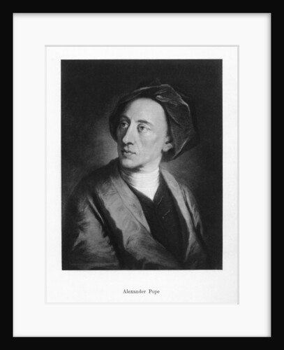 Alexander Pope, English poet by Anonymous