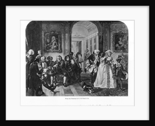 Doctor Johnson waiting for an audience with Lord Chesterfield by Anonymous