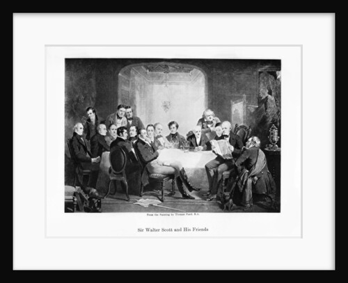 Sir Walter Scott and his friends by Anonymous