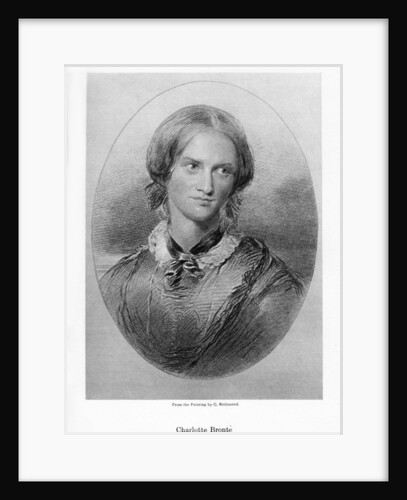 Charlotte Bronte, English novelist by George Richmond
