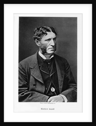Matthew Arnold, English poet and cultural critic by London Stereoscopic & Photographic Co