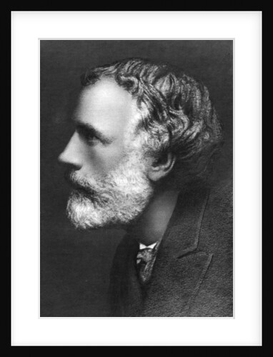 George Meredith, English novelist and poet by Frederick Hollyer