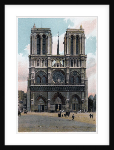 Notre Dame de Paris, Western Façade by Anonymous