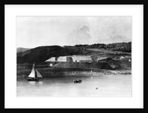 Fort Knox, Maine by Seth Eastman