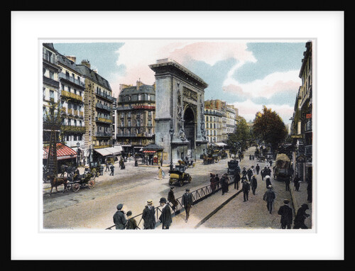 The Porte Saint Denis, Paris by Anonymous