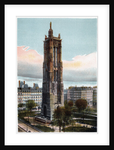 Saint-Jacques Tower, Paris by Anonymous