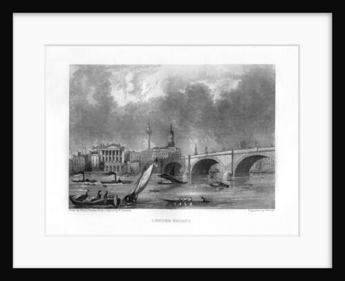 London Bridge, London by J Woods