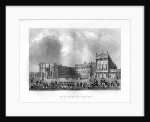 Buckingham Palace, London by J Woods