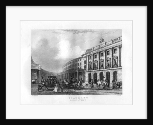 Quadrant, Regent Street, London by J Woods