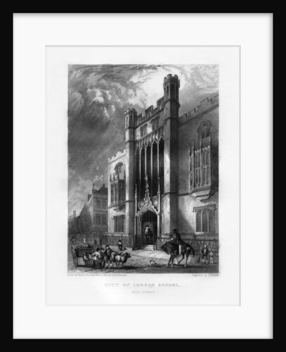 City of London School, London by J Woods
