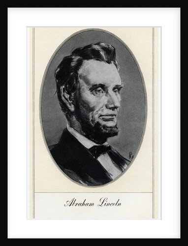 Abraham Lincoln, 16th President of the United States by Gordon Ross