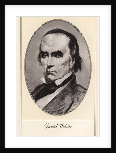 Daniel Webster, American statesman by Gordon Ross