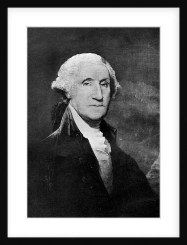 George Washington, first President of the United States by Gilbert Stuart