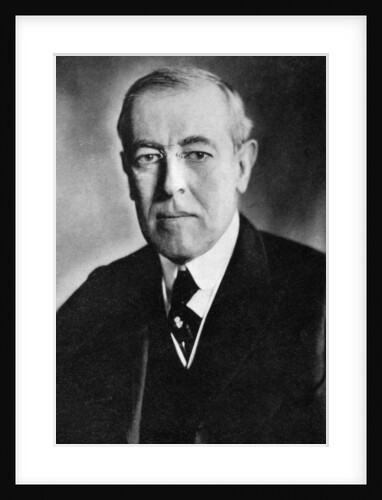 Woodrow Wilson, 28th President of the United States by Anonymous