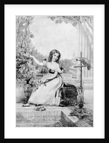 The Princess Victoria at the age of eleven years by John Hayter