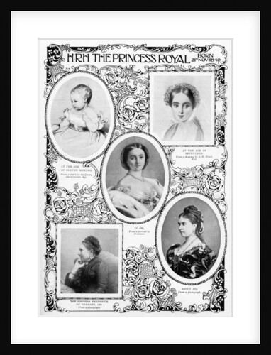 Princess Victoria Adelaide Mary Louise, eldest daughter of Queen Victoria by Anonymous