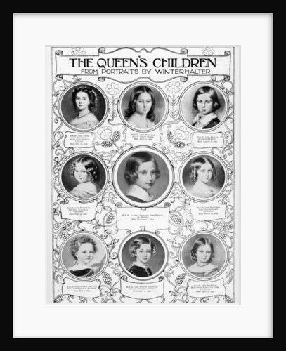 Queen Victoria's children by Franz Xaver Winterhalter