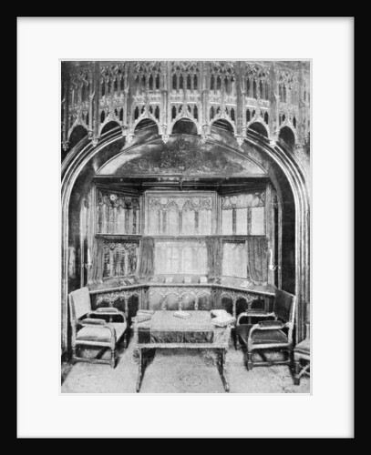 Queen Victoria's pew in St George's chapel, Windsor by Eyre & Spottiswoode
