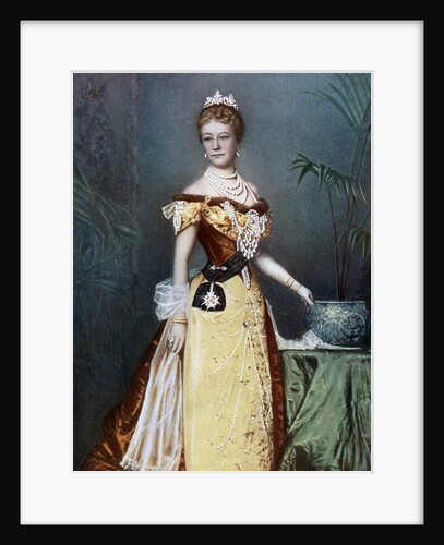 Auguste Viktoria, German empress by Reichard & Lindner