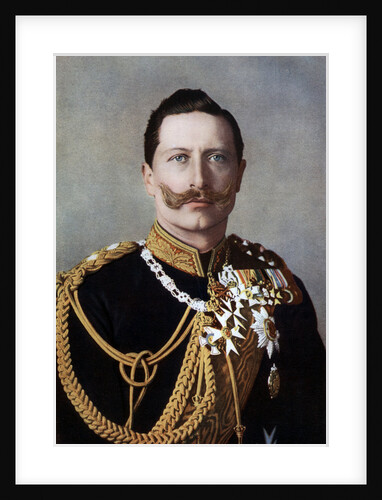 Wilhelm II, Emperor of Germany and King of Prussia by Reichard & Lindner