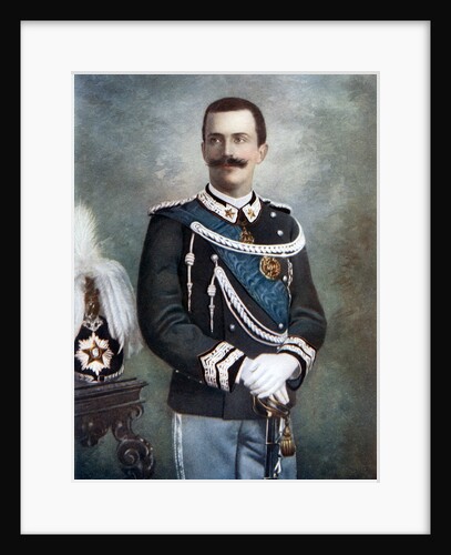Victor Emmanuel III, King of Italy by Giacomo Brogi