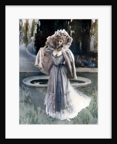 Gabrielle Rejane in Sylvie by Rautlinger