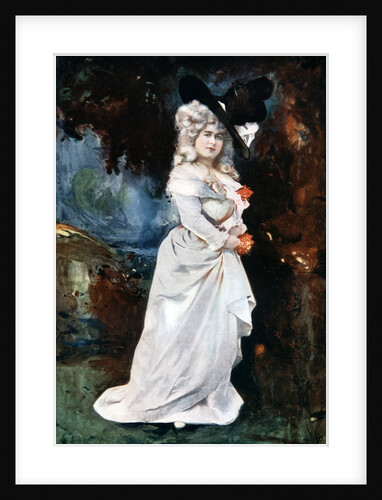 Connie Ediss in The Silver Slipper by Ellis & Walery