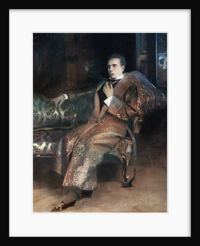 William Gillette in Sherlock Holmes by Anonymous