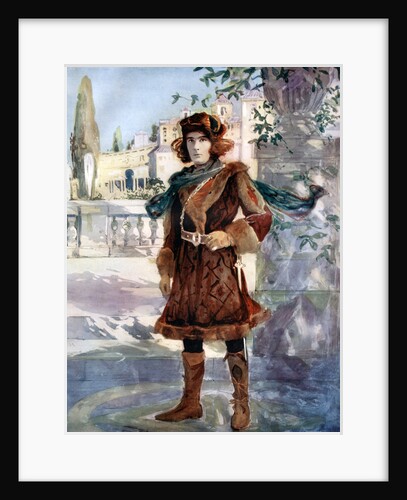 Henry Brodribb Irving in As You Like It by Ellis & Walery