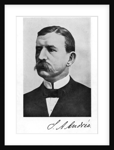 Salomon August Andree, Swedish engineer and aeronaut by Anonymous