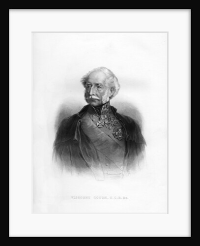 Hugh Gough, 1st Viscount Gough, British field-marshal by Anonymous
