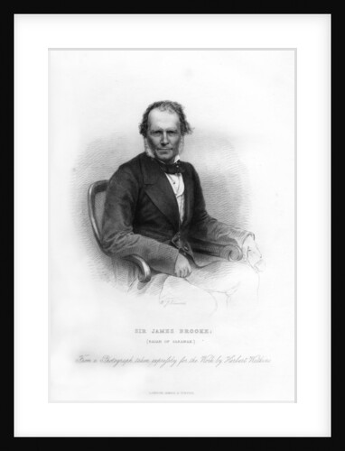 Sir James Brooke, Rajah of Sarawak by WJ Edwards