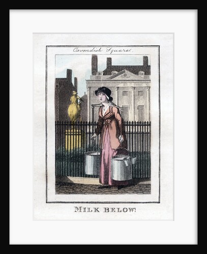 Milk Below! by Anonymous