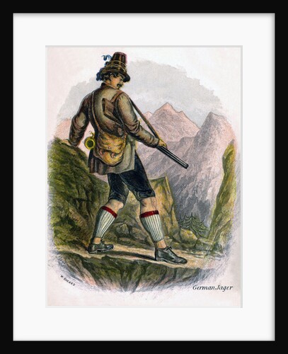 Bavarian Peasant by W Dickes