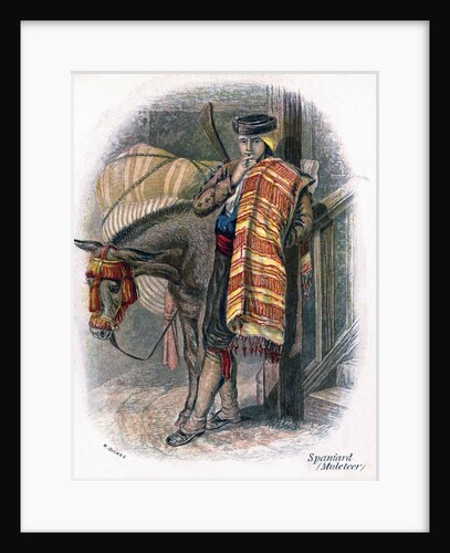 Spanish Muleteer by W Dickes