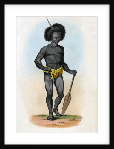 Native of the Papua Islands by J Bull