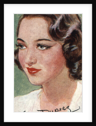 June Duprez, (1918-1984), British film actress by Anonymous