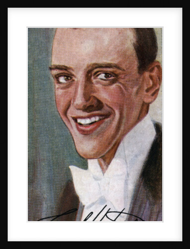 Fred Astaire, (1899-1987), American film and Broadway stage dancer, actor by Anonymous
