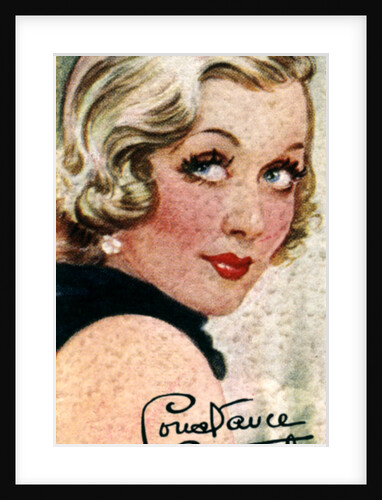 Constance Campbell Bennett, (1904-1965), US actress by Anonymous
