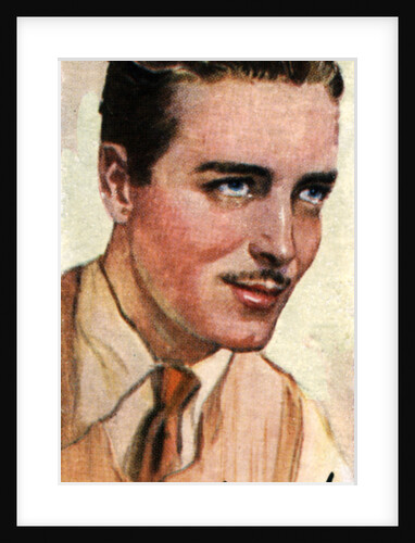 John Howard, (1913-1995), American actor by Anonymous