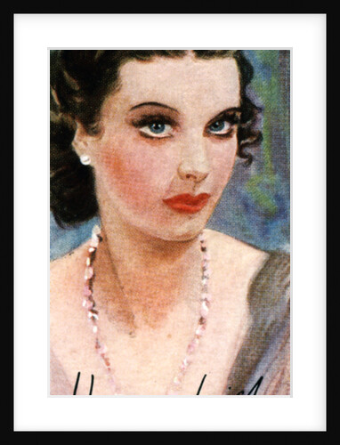 Vivien Leigh, (1913-1967), English actress of the theatre and cinema by Anonymous