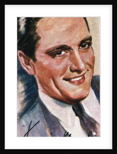 Fredric March, (1897-1975), two time Academy Award winning American actor by Anonymous