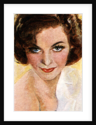 Maureen O?Sullivan, (1911-1998), Irish actress by Anonymous