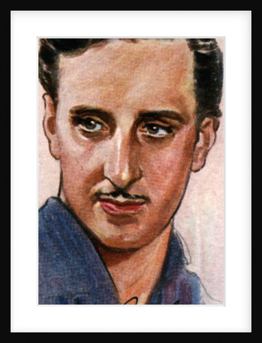 Basil Rathbone, (1892-1967), English actor by Anonymous