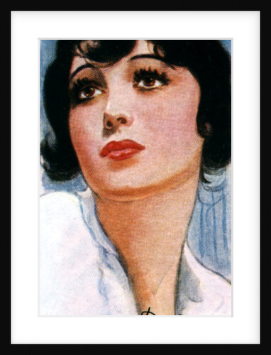 Luise Rainer, (1910-), two time Academy Award winning film actress by Anonymous